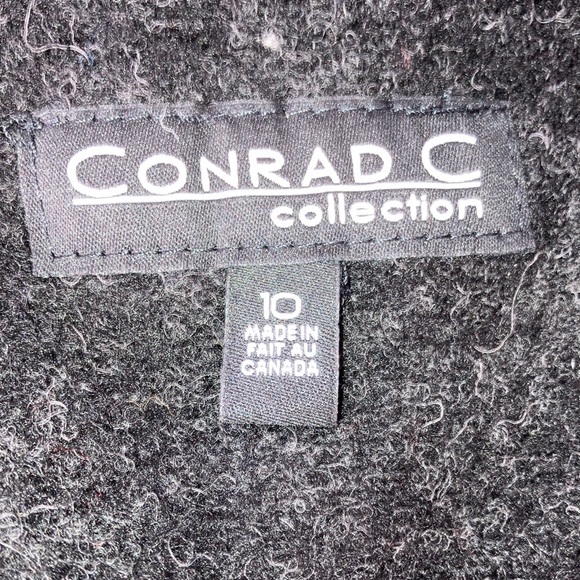 Wool Blend Open Front Long Cardigan Jacket - Picture 7 of 14